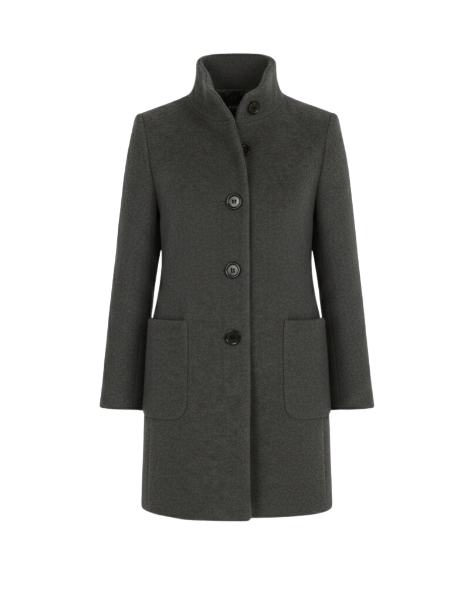 Harper Women’s Cold-Weather Blend Coat Blue (Almost sold out) | FormaLuxe