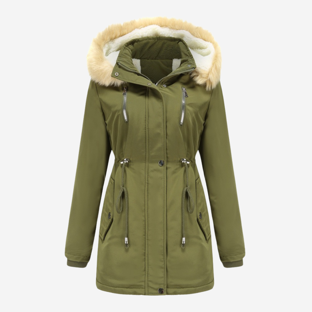 Fiona | Winter Coat (Bestseller) Green | FormaLuxe