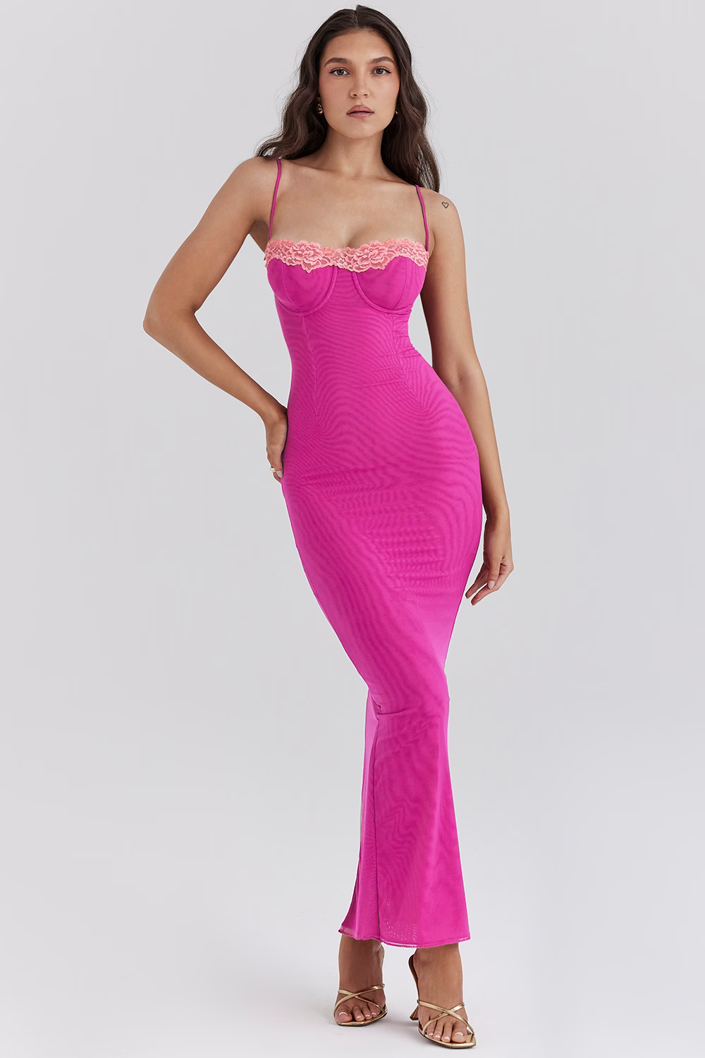 Isla | Lebhaftes Bodycon-Kleid Orange | FormaLuxe