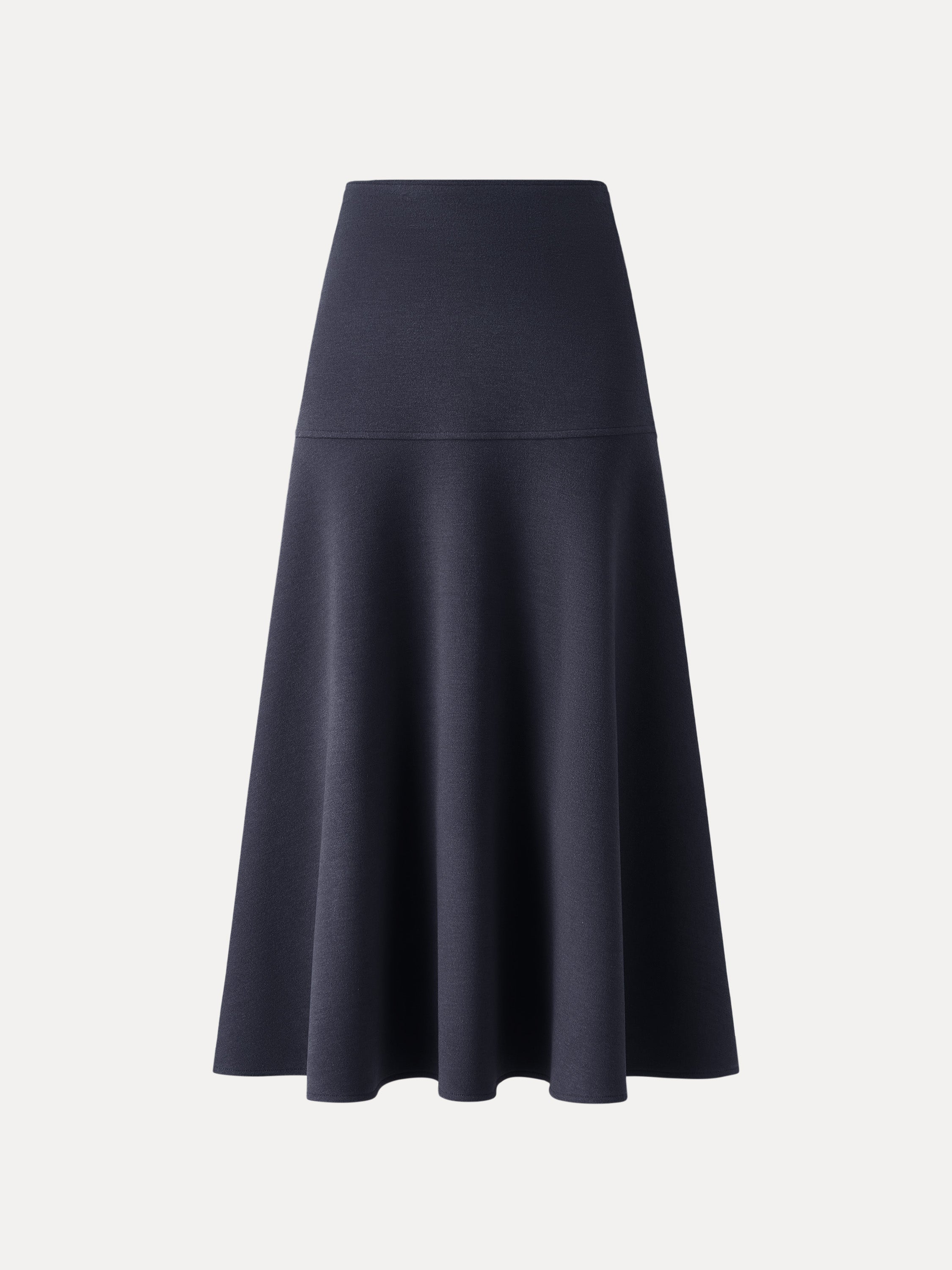 Jupe maxi évasée façon cachemire Heather Morganite – Femmes > Bas > Jupes | FormaLuxe