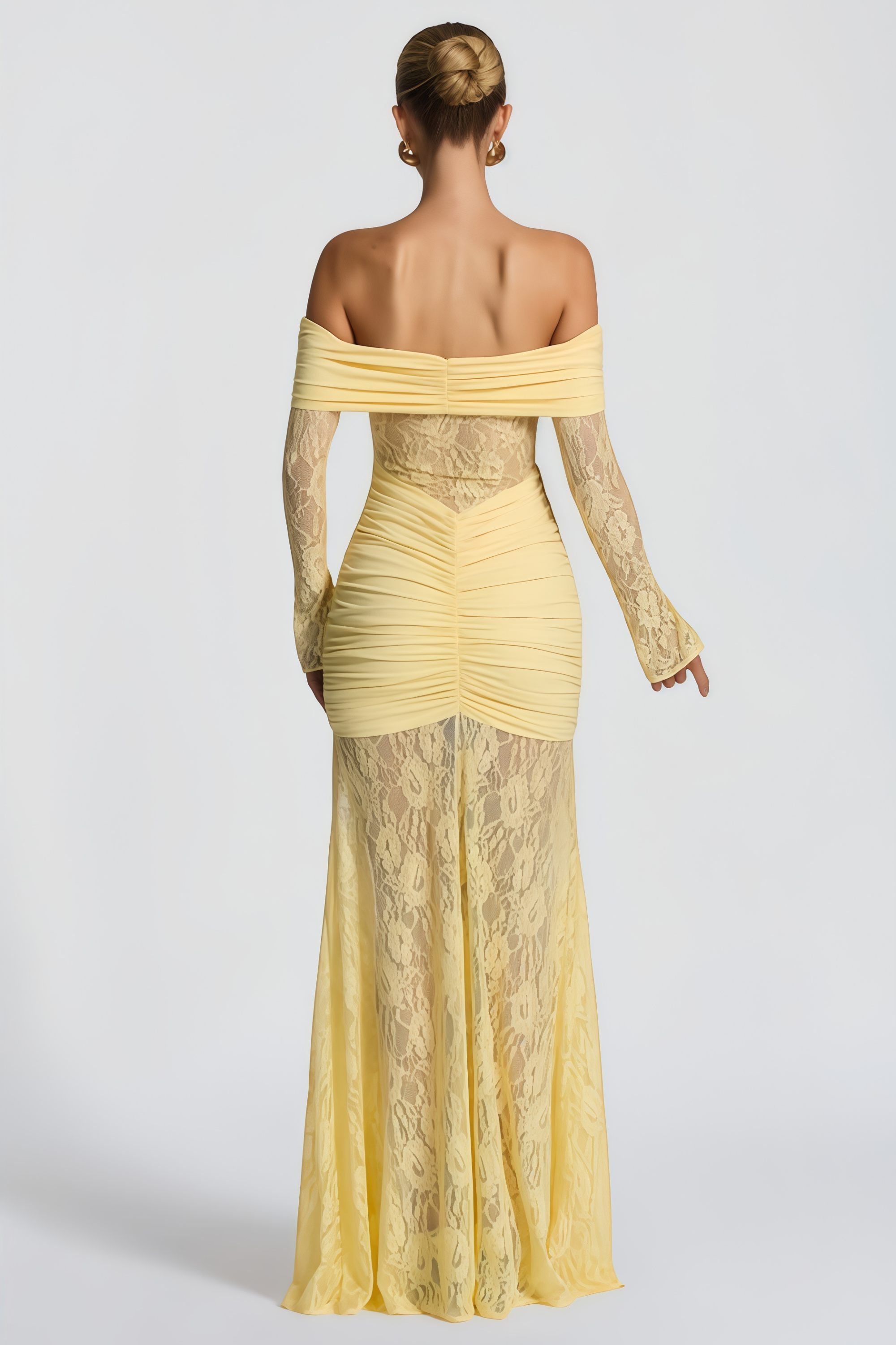 Brigitte Gelb Maxikleid | FormaLuxe