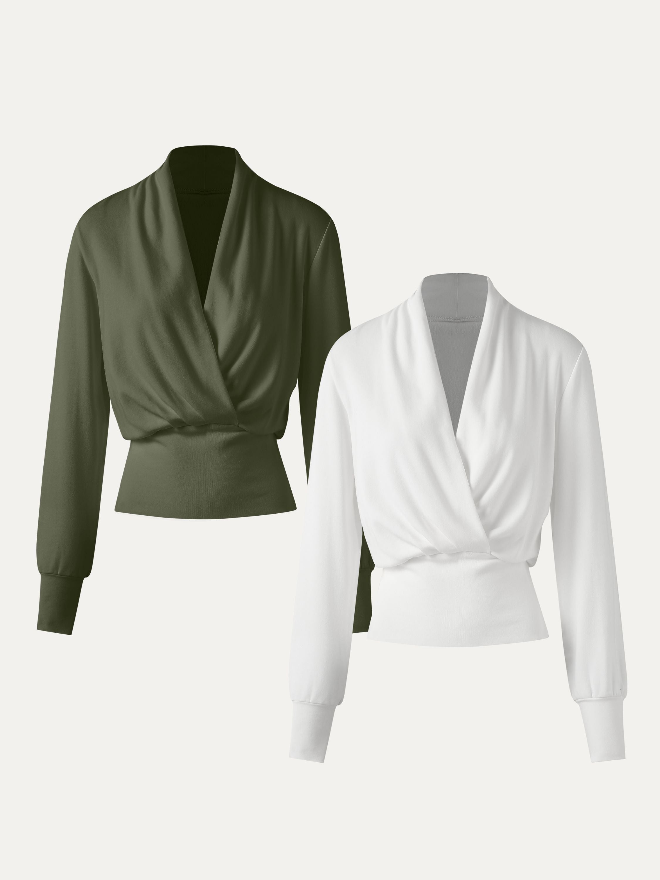 Top enveloppant rentrable Eco-Mousse®2.0 White – Femmes > Hauts > Chemises&Hauts | FormaLuxe