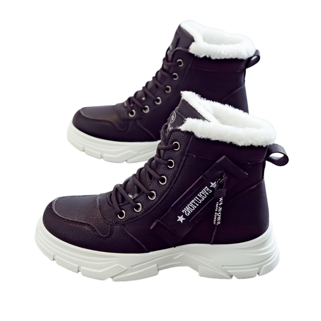 Aileen | Winter Boots Khaki | FormaLuxe