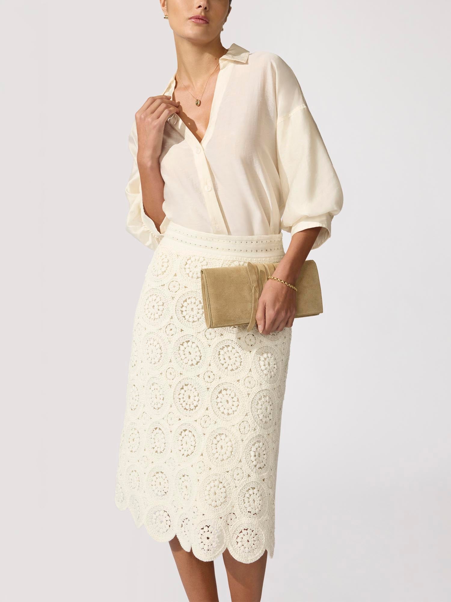 The Kate Voile Shirt – Tops | FormaLuxe