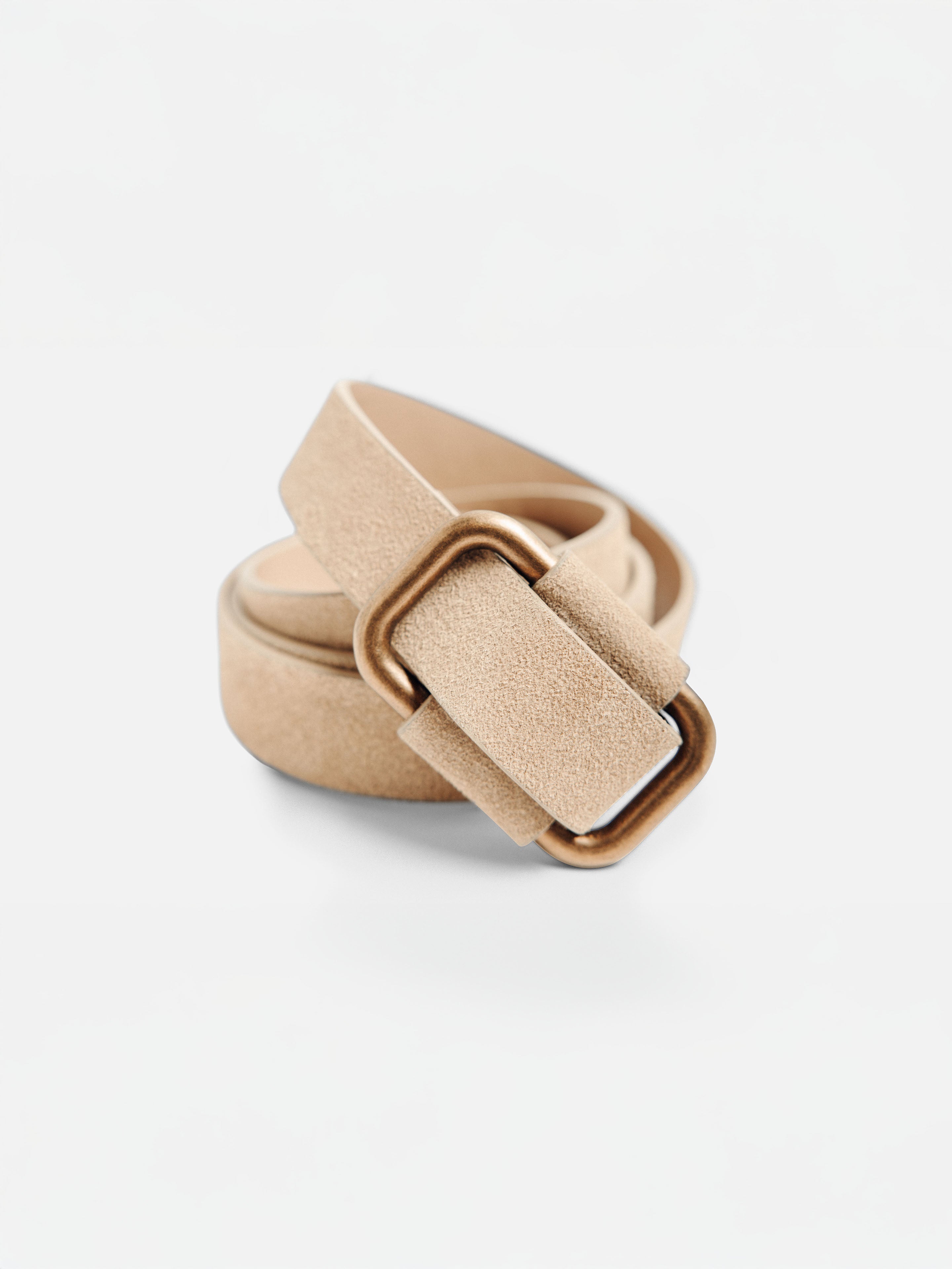 The Saddle Suede Belt – Belts | FormaLuxe