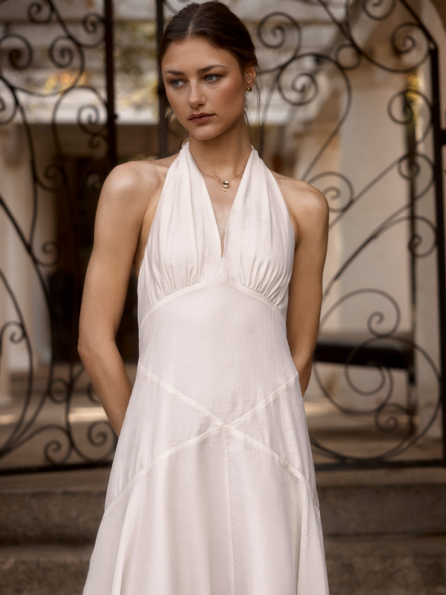 The Tori Voile Dress – Dresses-Jumpsuits | FormaLuxe