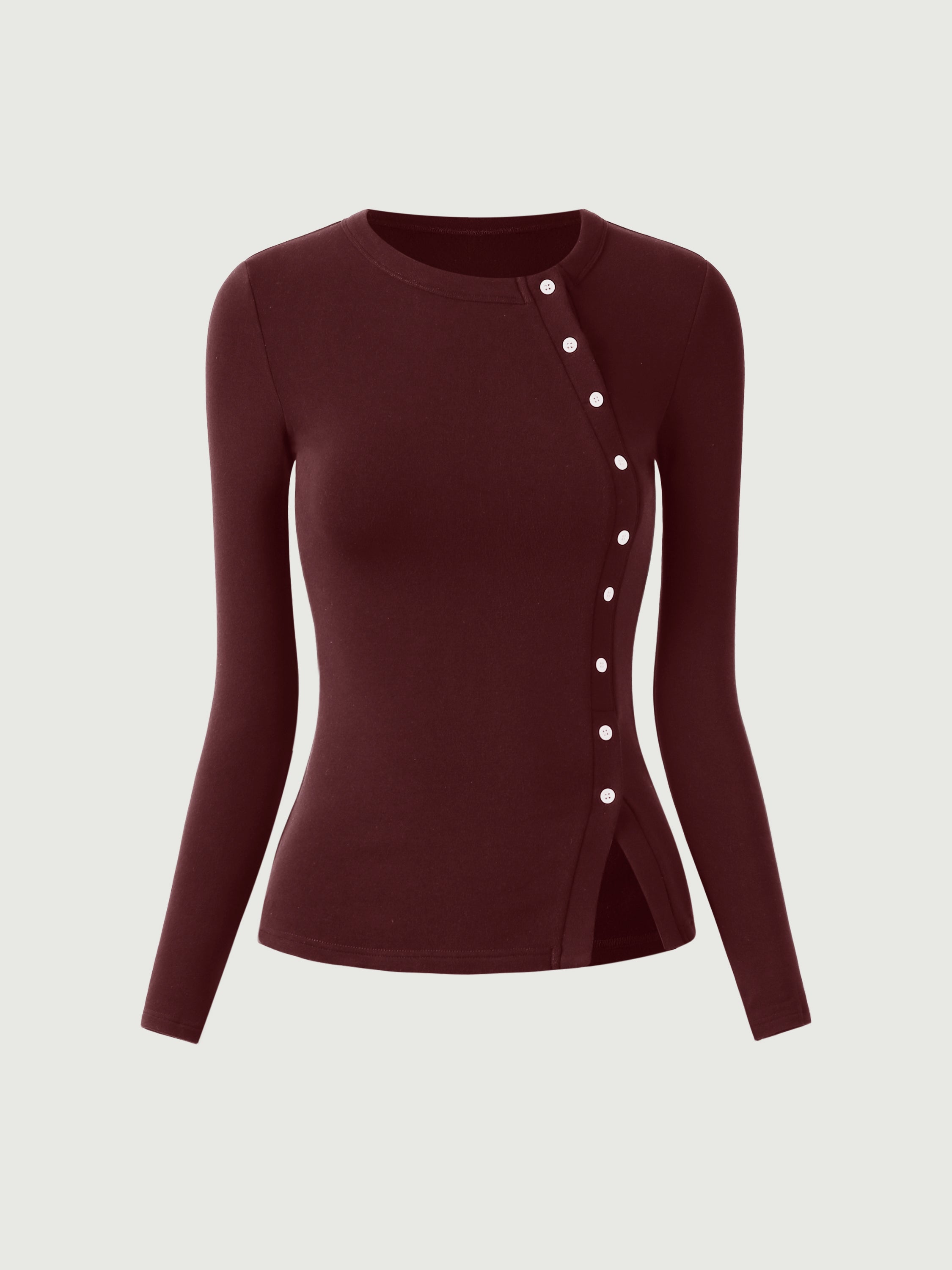 Top à Patte Asymétrique Eco-Mousse®2.0 Midnight Navy – Femmes > Hauts > Chemises&Hauts | FormaLuxe