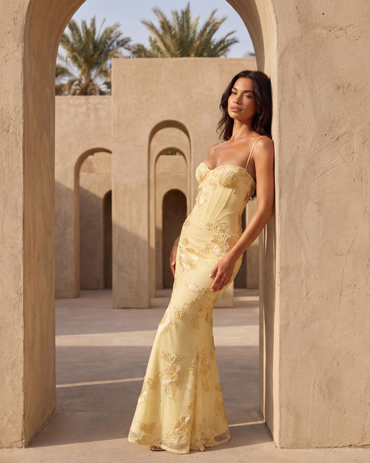 Celeste Maxikleid