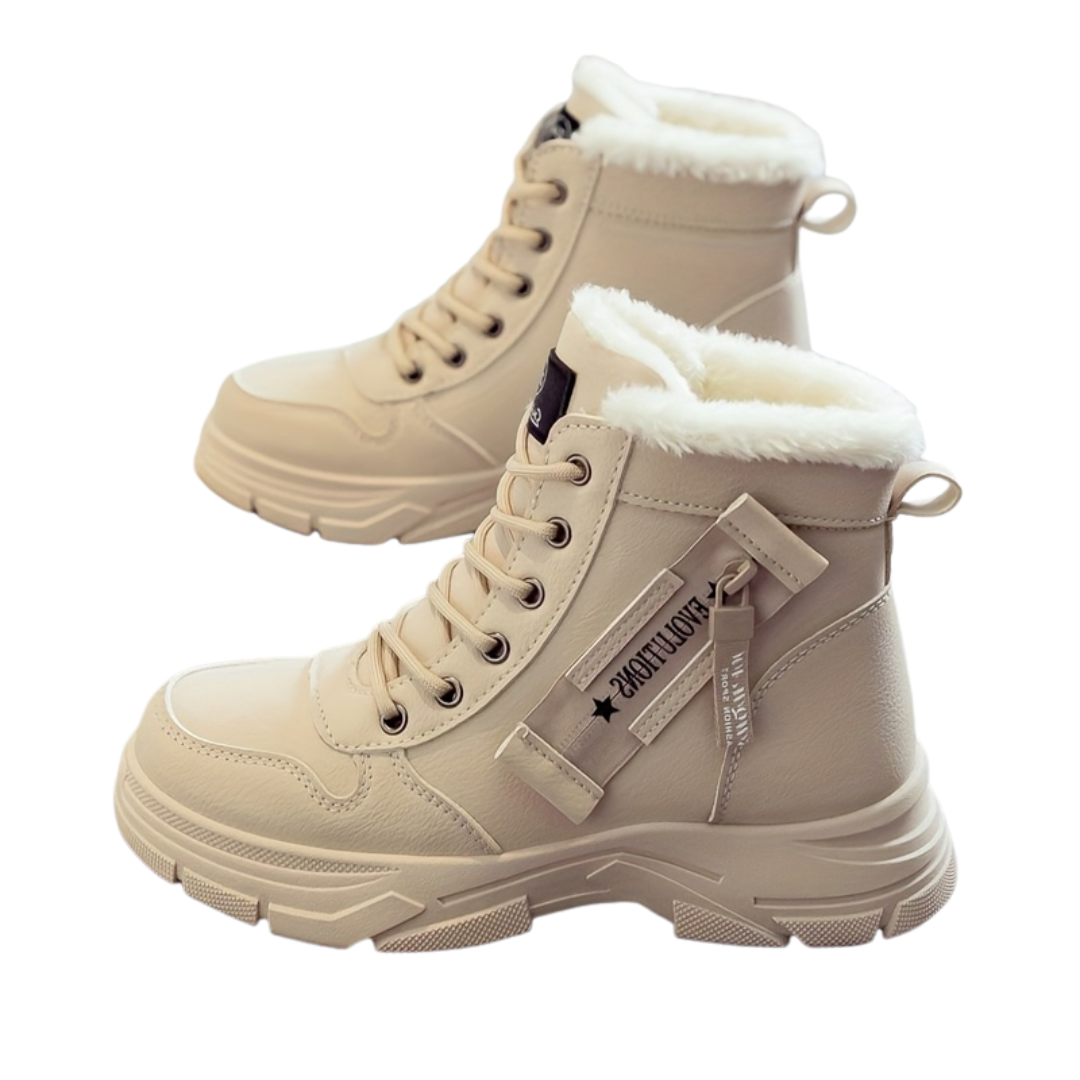 Aileen | Winter Boots Khaki | FormaLuxe