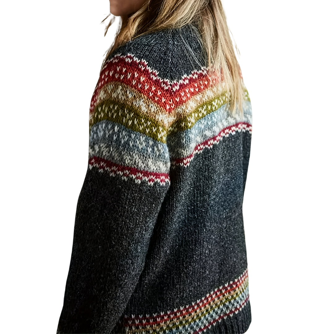 Yolanda | Winter Sweater Black | FormaLuxe