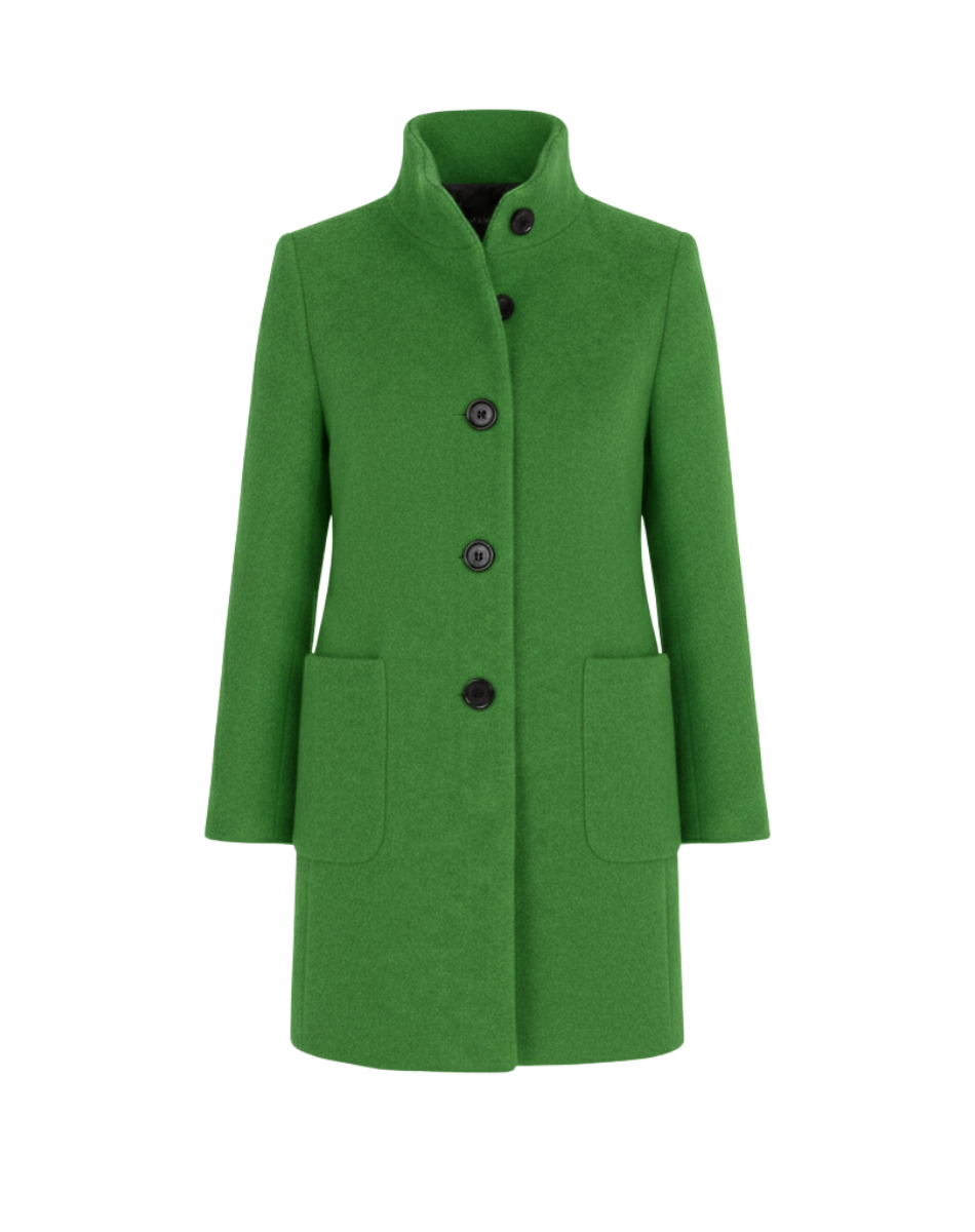 Harper Women’s Cold-Weather Blend Coat Blue (Almost sold out) | FormaLuxe