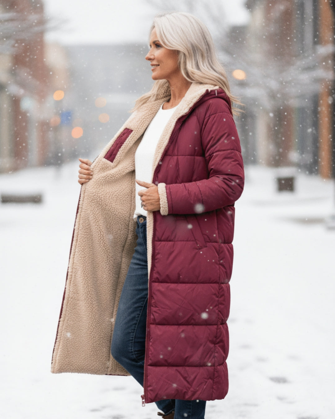 Sherpa Winter Coat Brown (Almost sold out!) | FormaLuxe