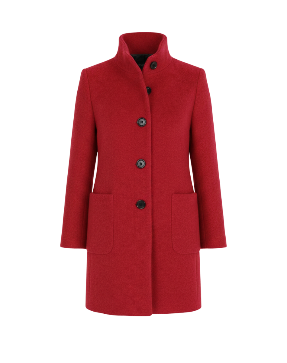 Harper Women’s Cold-Weather Blend Coat Blue (Almost sold out) | FormaLuxe