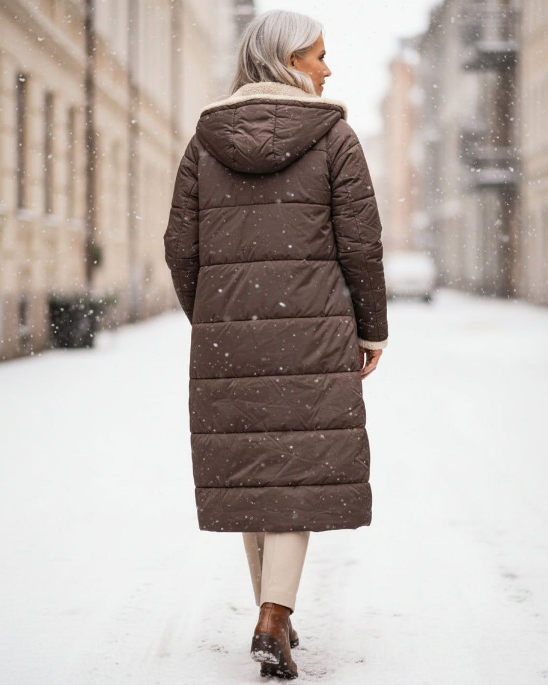 Sherpa Winter Coat Brown (Almost sold out!) | FormaLuxe