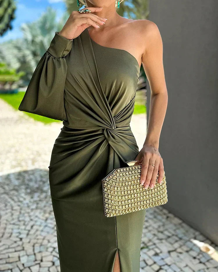 Melissa | Elegantes Abendkleid Grün | FormaLuxe