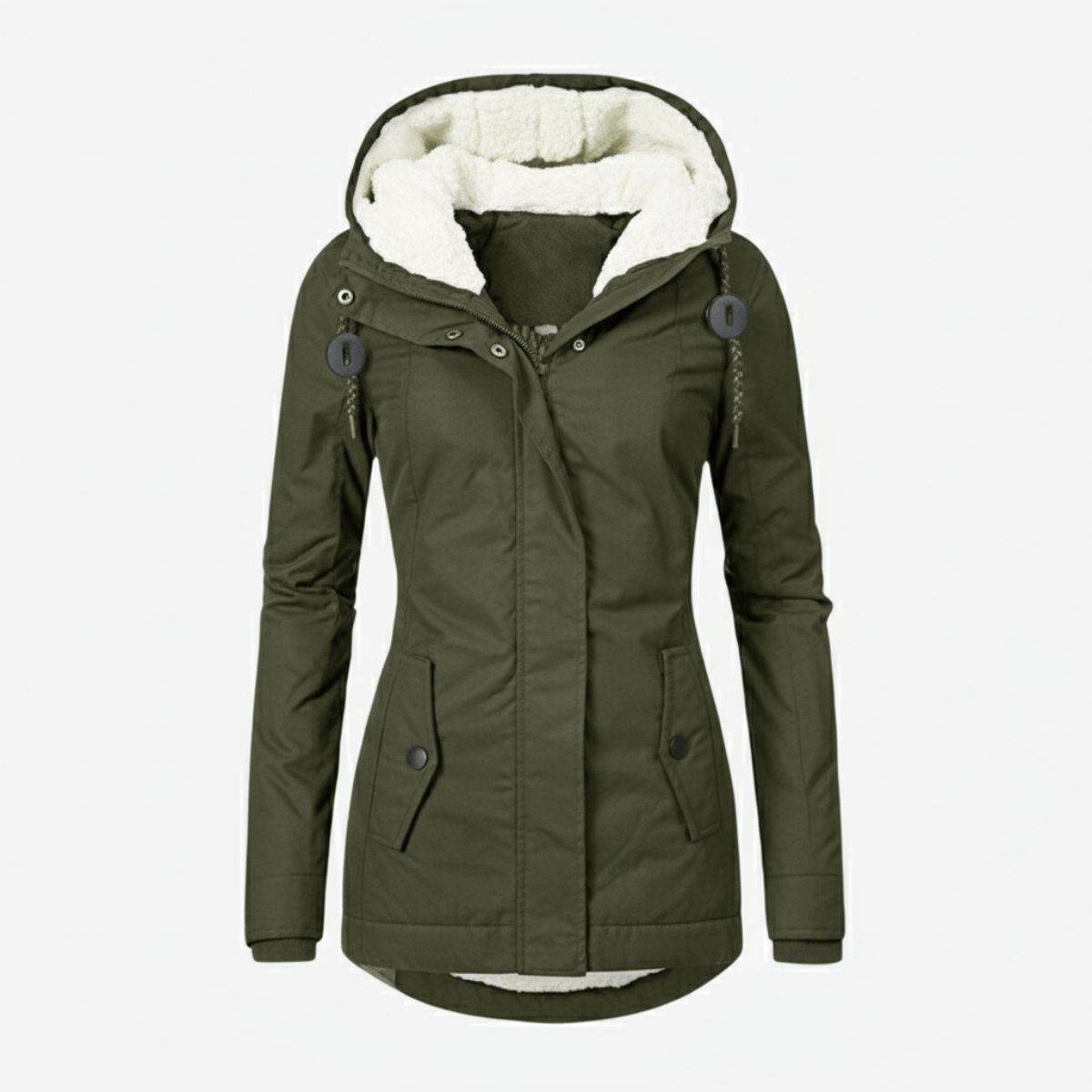Sophia | Winter Coat (Bestseller) Green | FormaLuxe