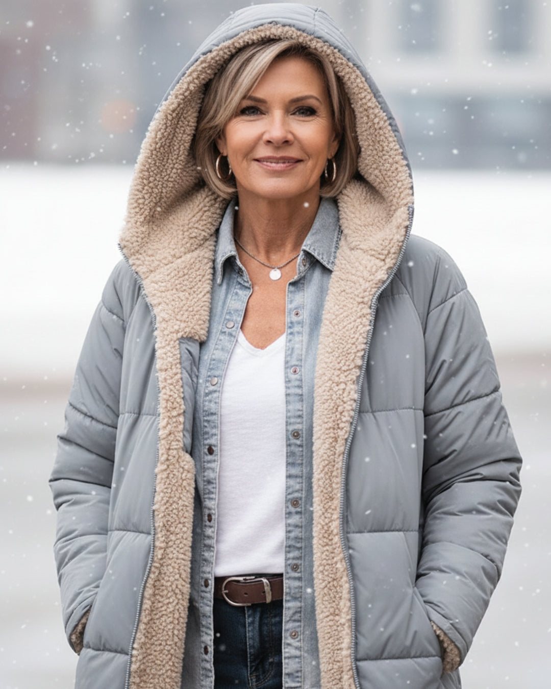 Sherpa Winter Coat Brown (Almost sold out!) | FormaLuxe