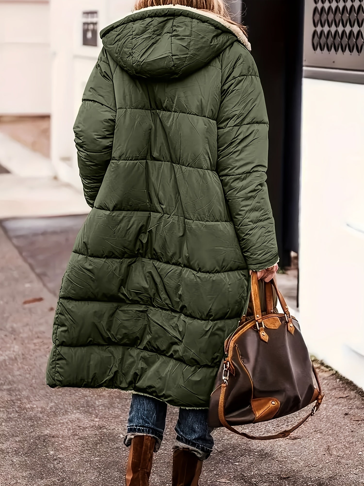 The Elara Timeless Coat Grün | FormaLuxe