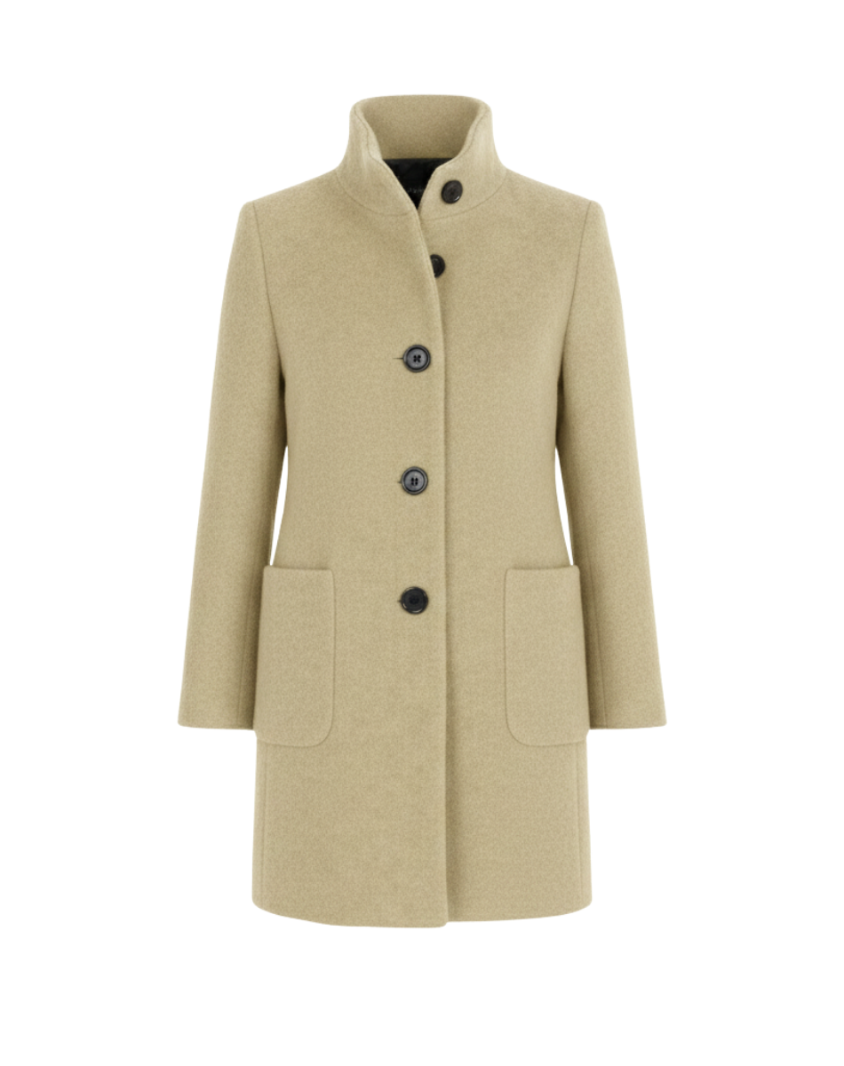 Harper Women’s Cold-Weather Blend Coat Blue (Almost sold out) | FormaLuxe