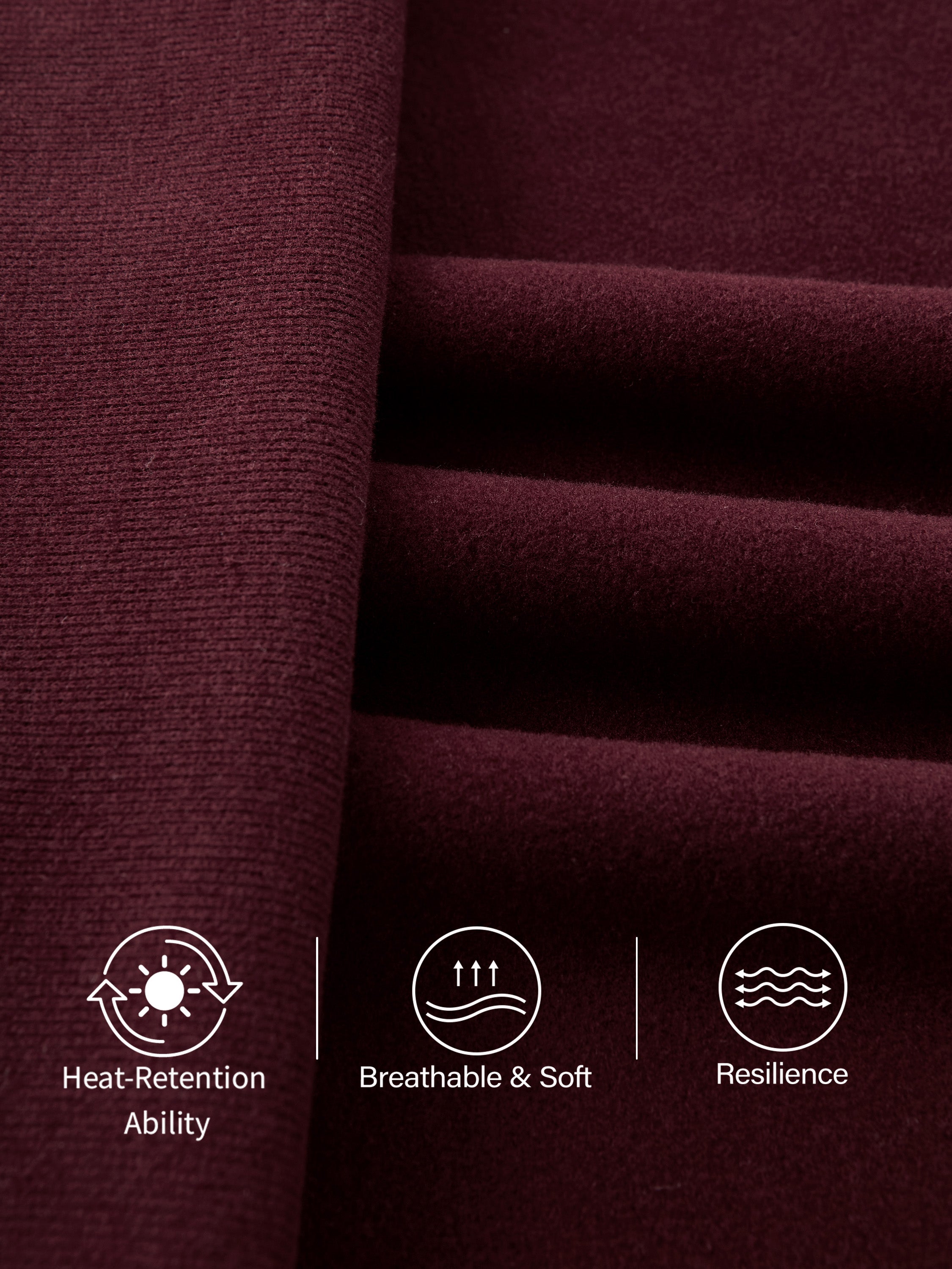 Cozy Warm Turtleneck Batwing Sleeve Brami Ruby Red – Women > Tops > Bra Tops | FormaLuxe