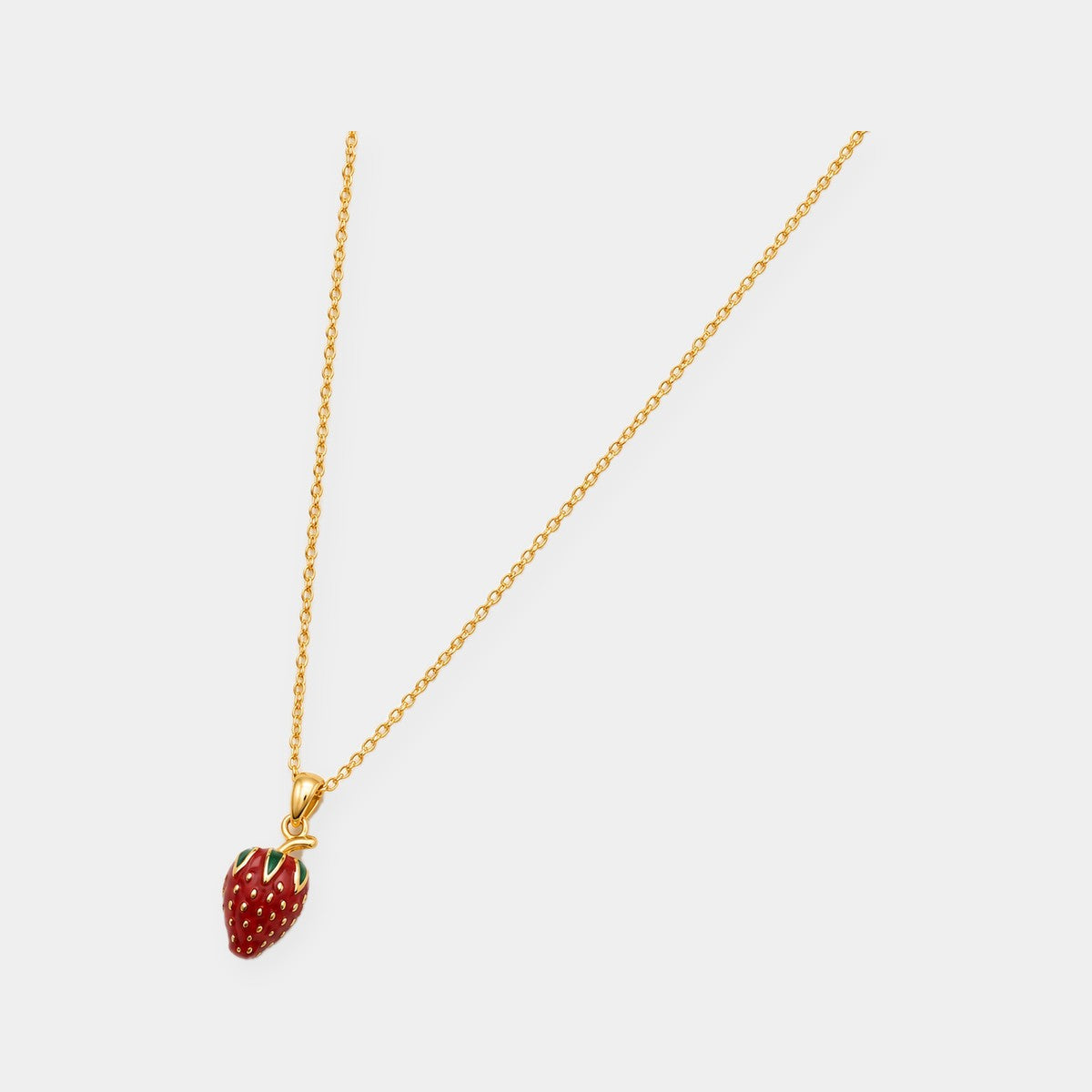 Strawberry Kiss Halskette