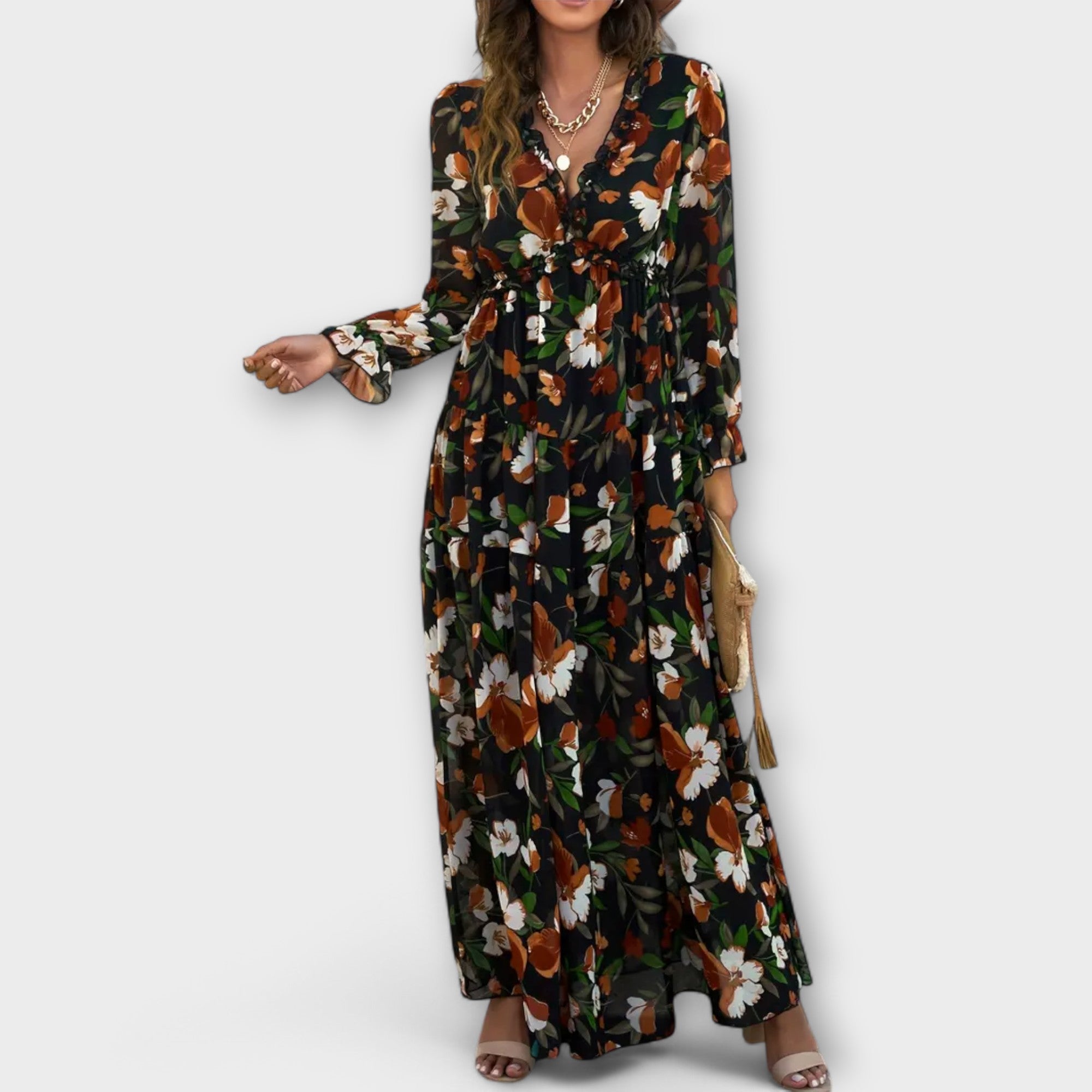 Helen - Elegantes Kleid Rosa | FormaLuxe