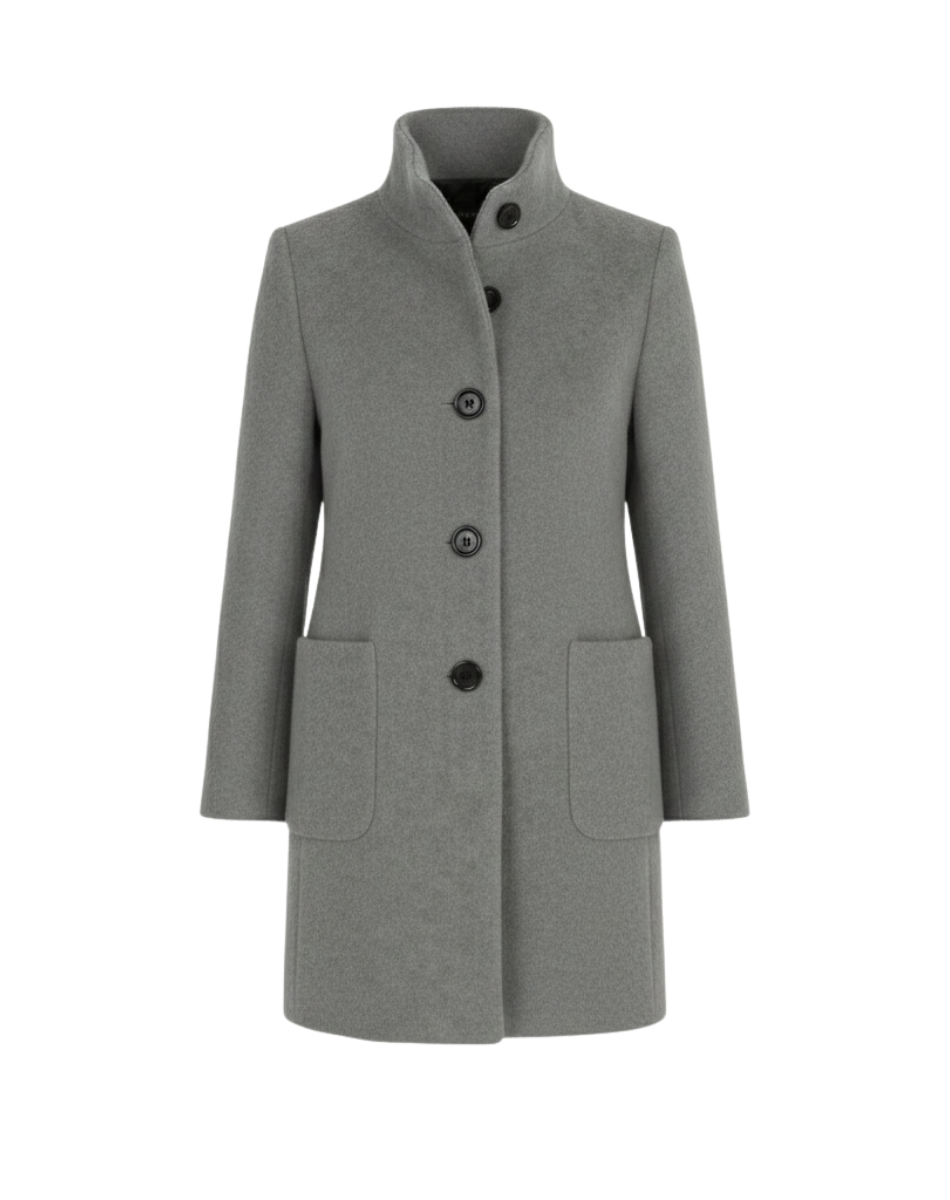 Harper Women’s Cold-Weather Blend Coat Blue (Almost sold out) | FormaLuxe