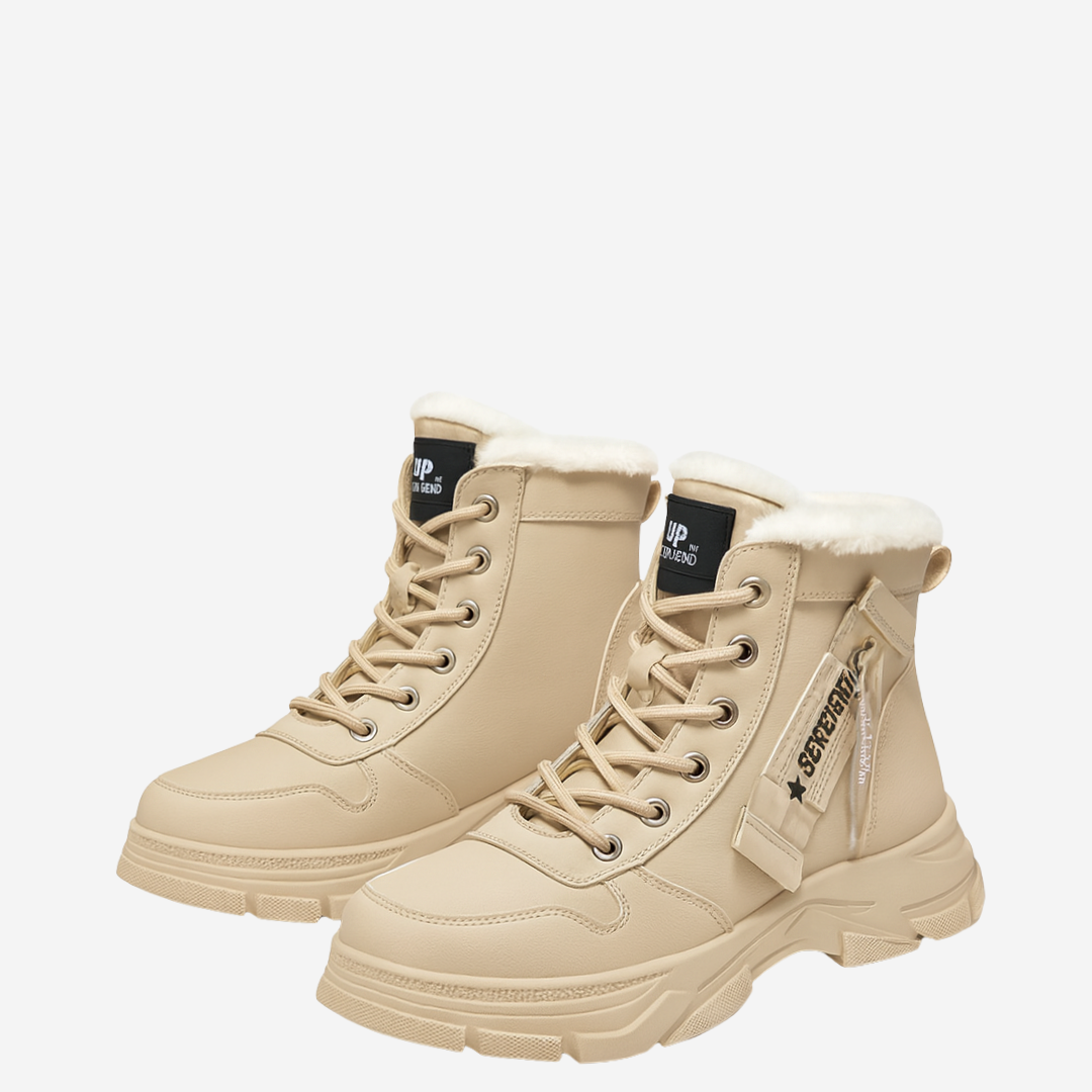 Aileen | Winter Boots Khaki | FormaLuxe