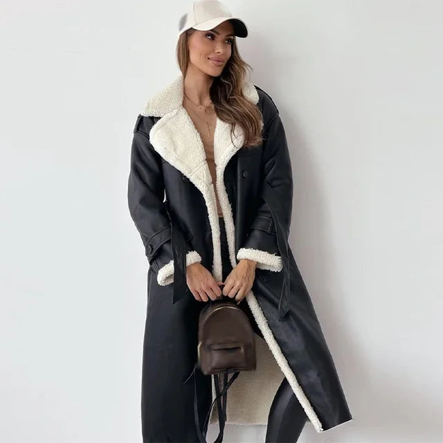 Aurelia | Trenchcoat Schwarz | FormaLuxe