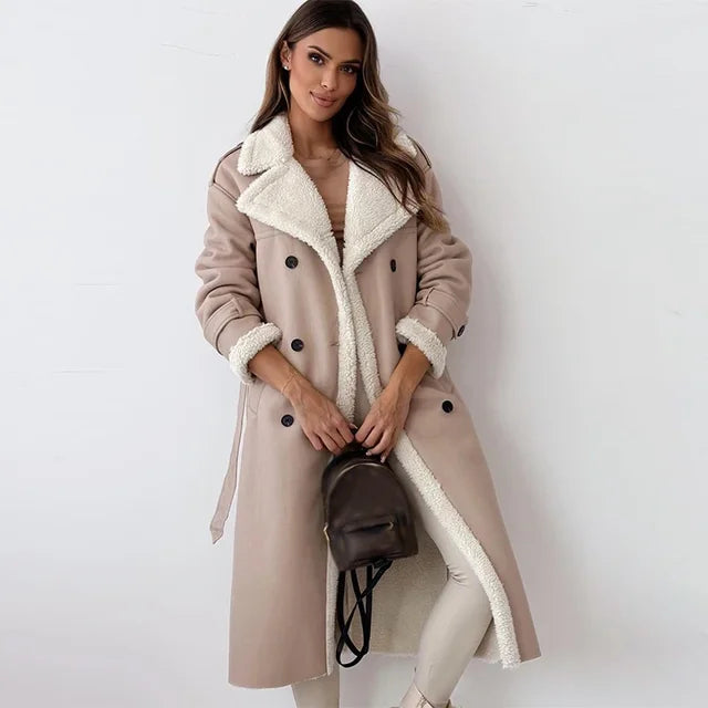 Aurelia | Trenchcoat Schwarz | FormaLuxe