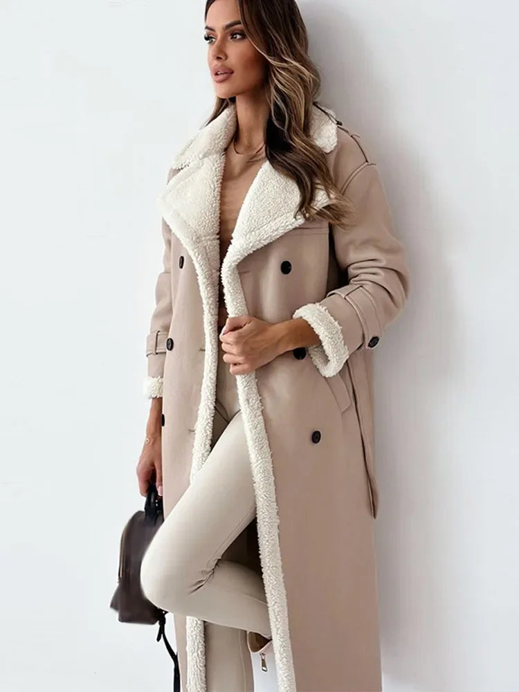 Aurelia | Trenchcoat Schwarz | FormaLuxe