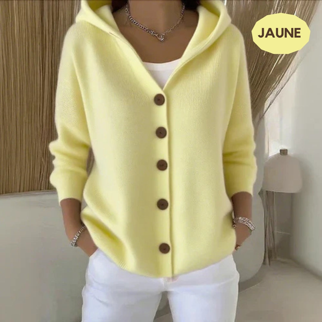 Pull à Capuche Rose | FormaLuxe
