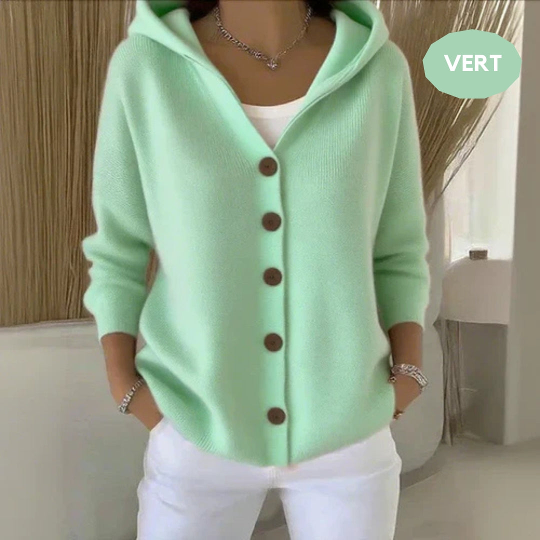Pull à Capuche Rose | FormaLuxe