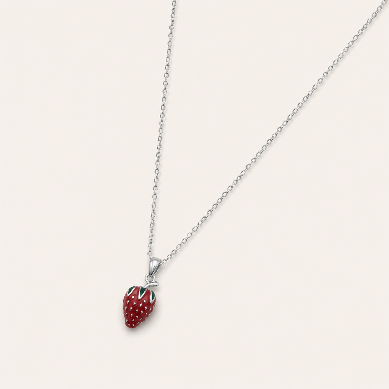 Strawberry Kiss Halskette