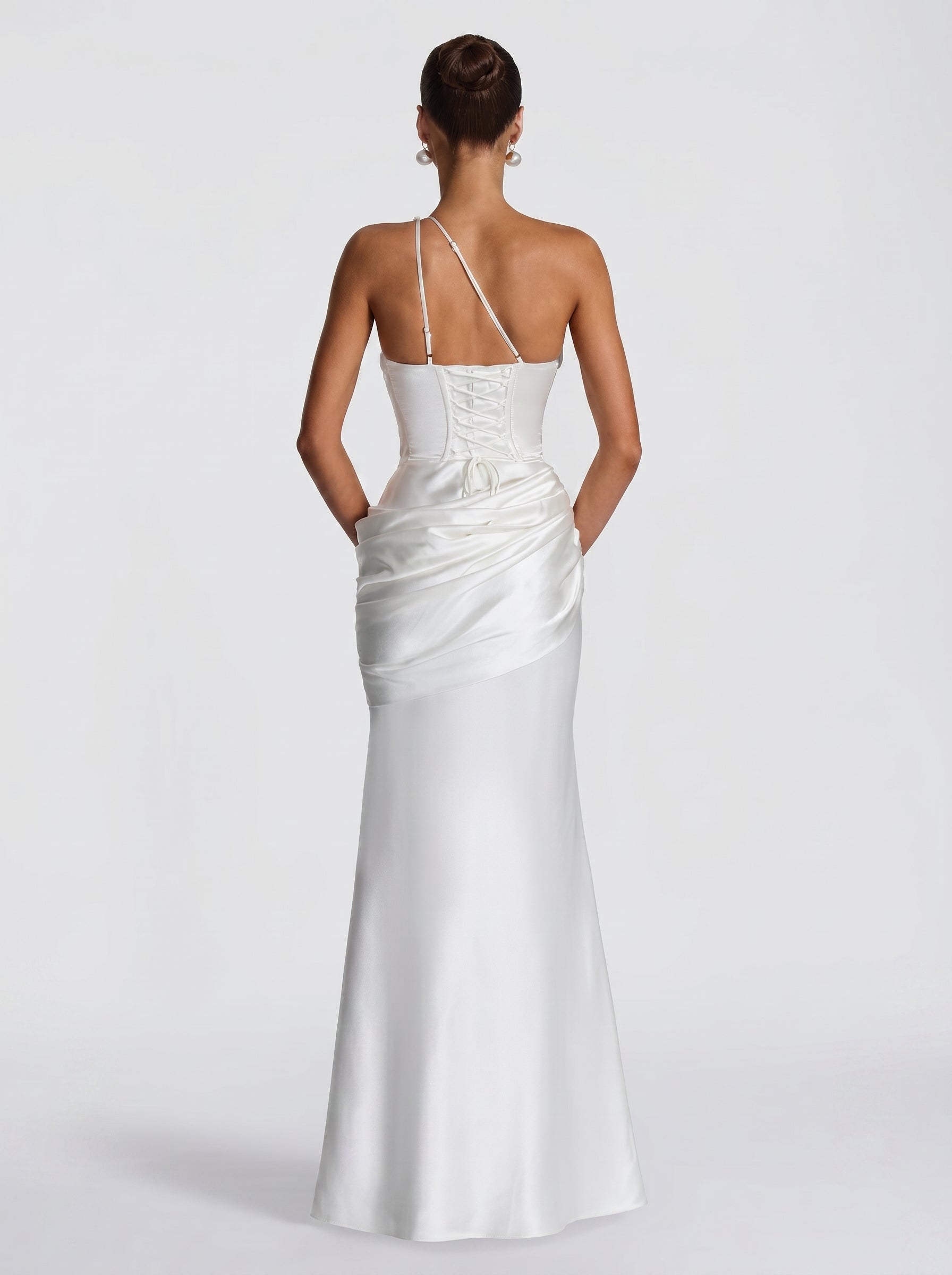 Emina Maxikleid Olivgrün – Dress | FormaLuxe