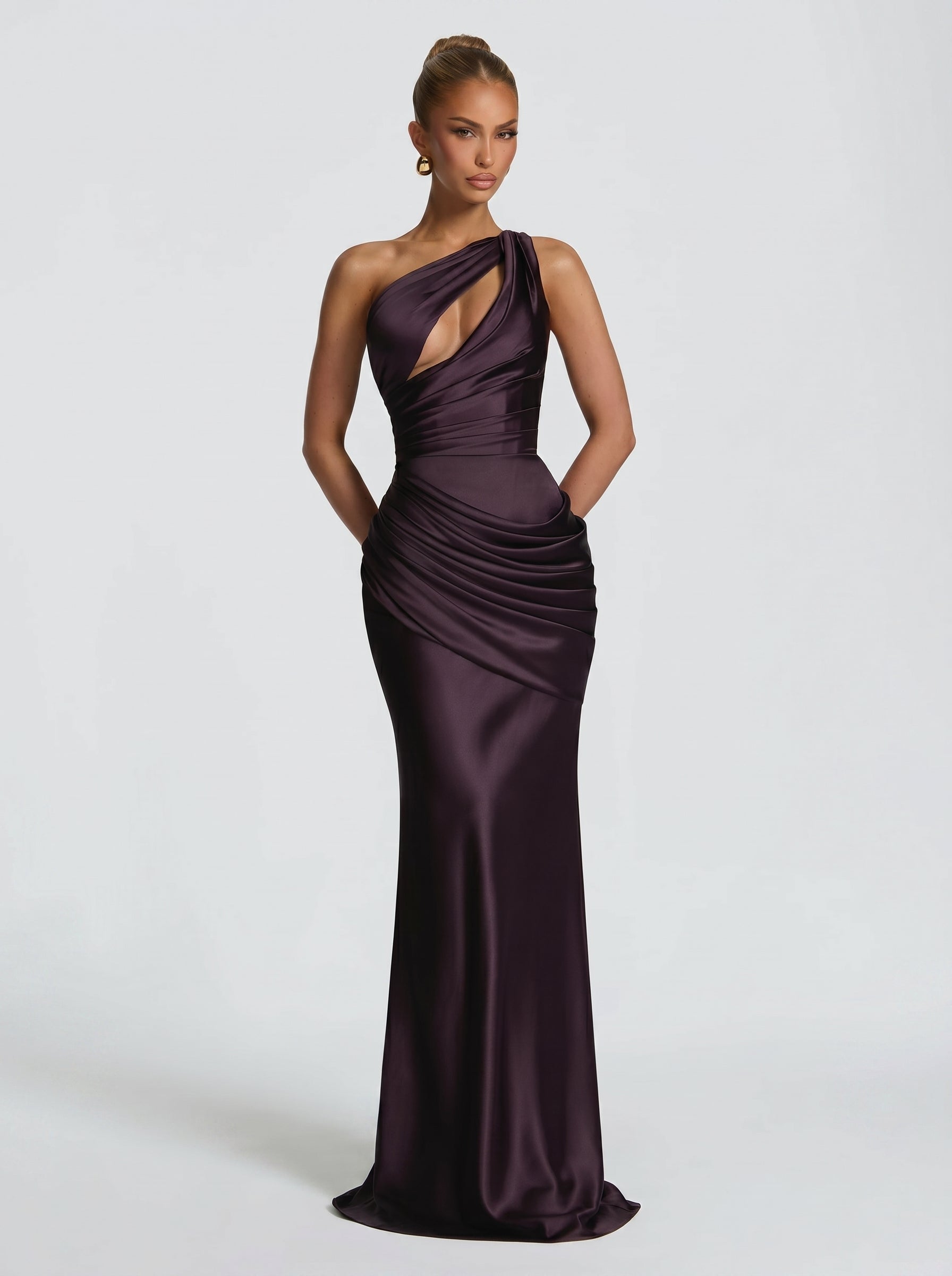 Emina Maxikleid Olivgrün – Dress | FormaLuxe