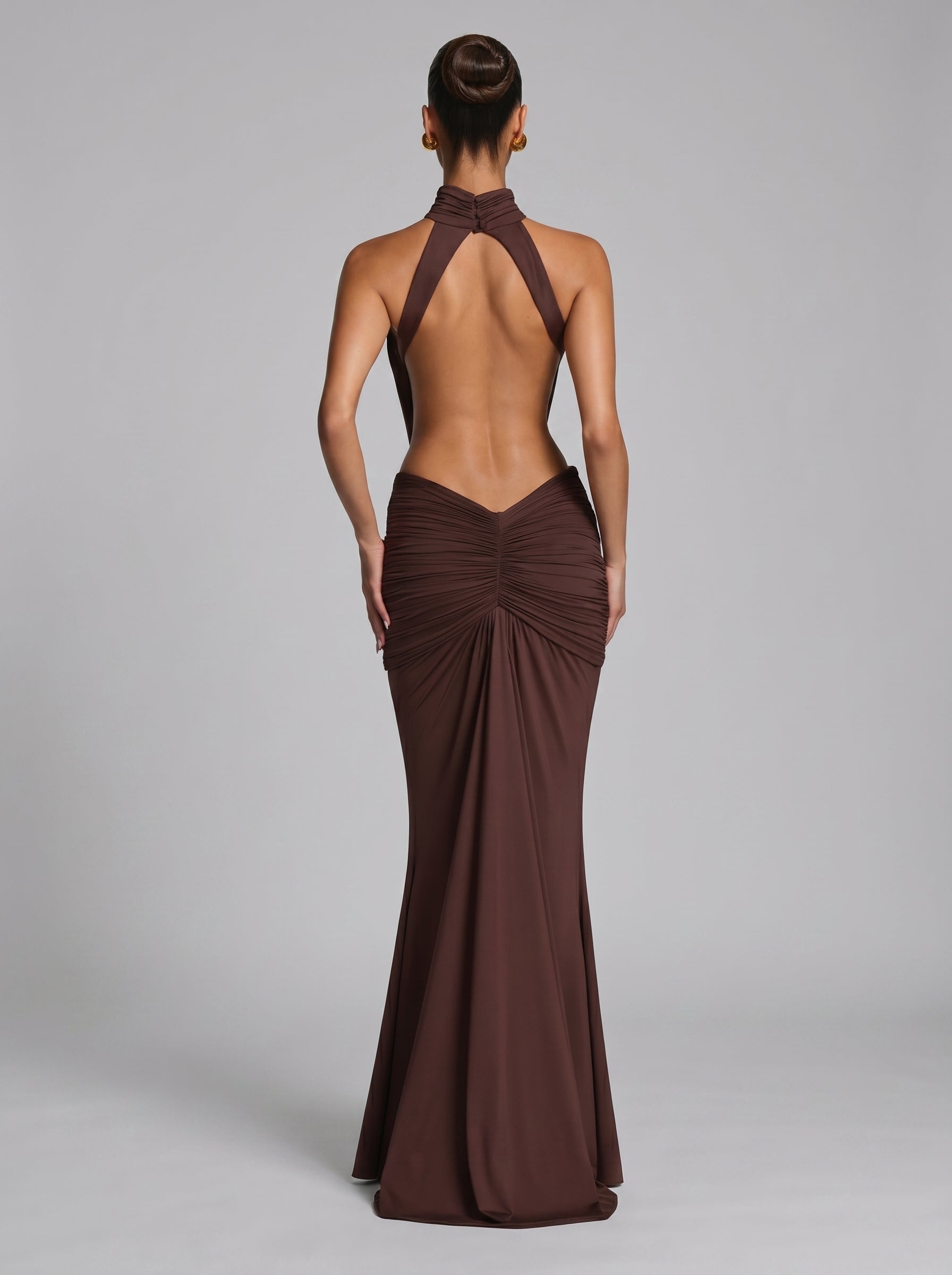 Fasina Maxikleid Olivgrün – Dress | FormaLuxe