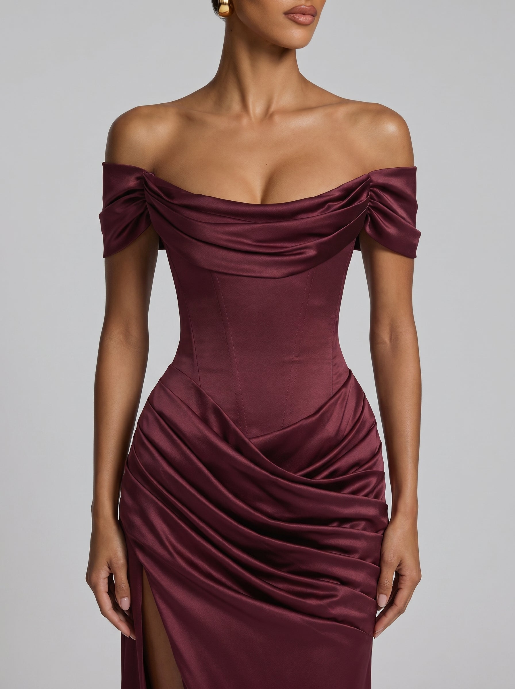 Riona Maxikleid Kirsche | FormaLuxe