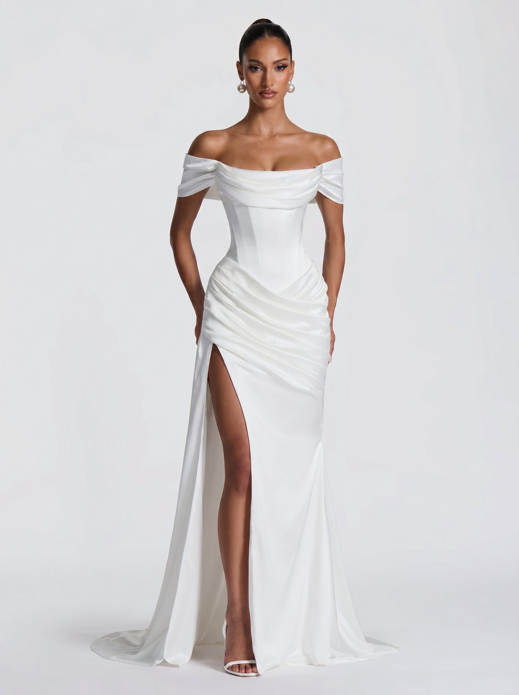 Riona Maxikleid Kirsche | FormaLuxe