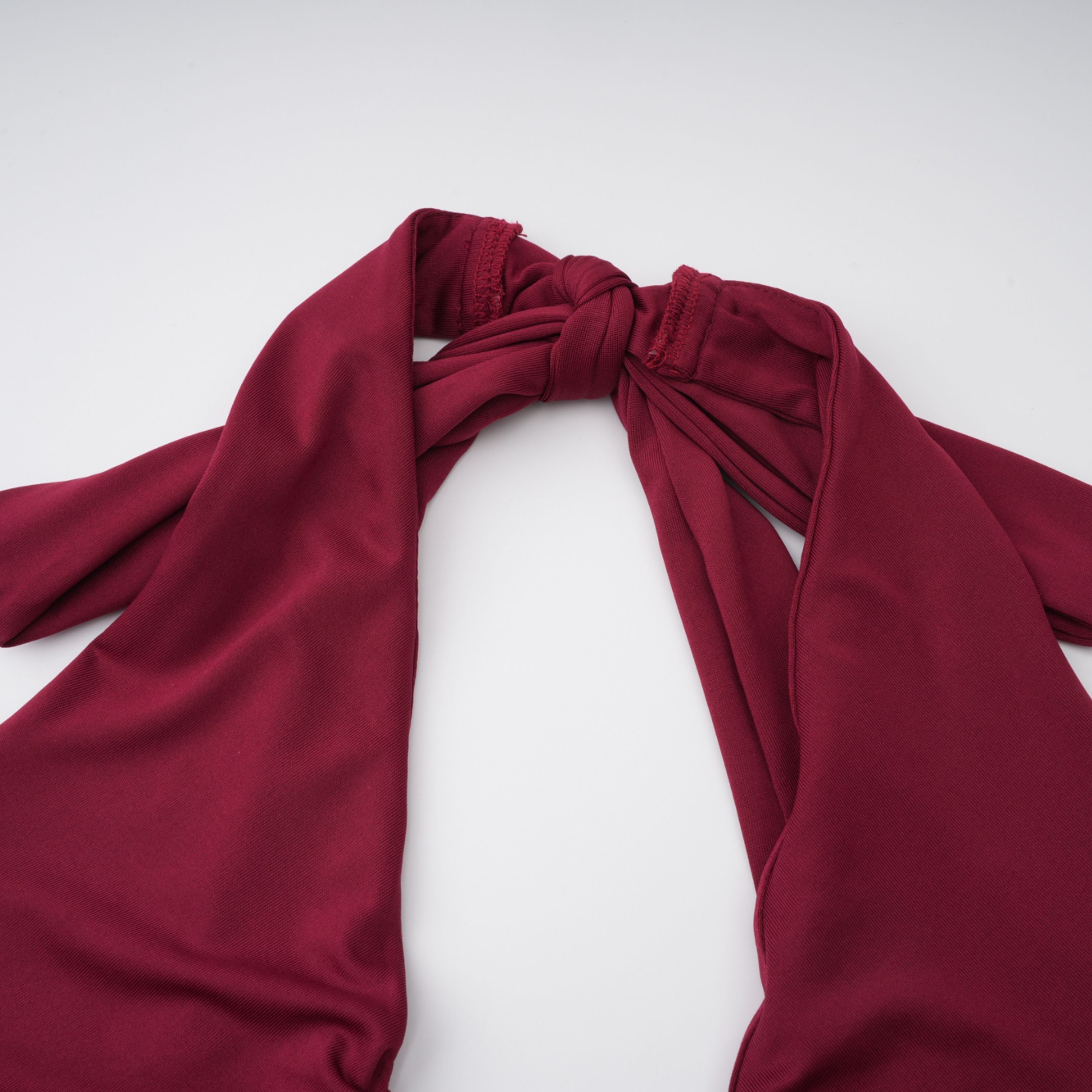 Aiglantine Maxikleid Bordeauxrot | FormaLuxe
