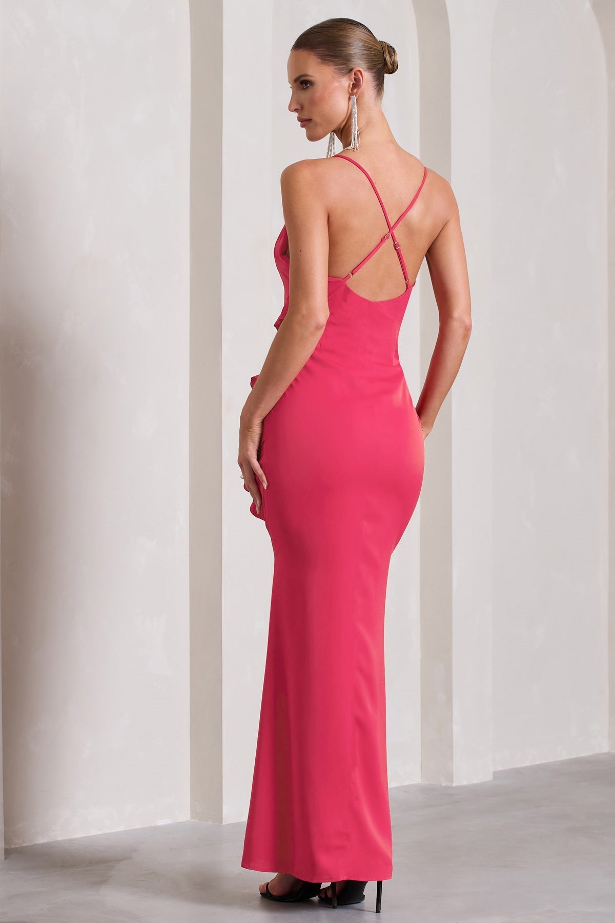 Lottie | Elegantes Maxikleid Red | FormaLuxe