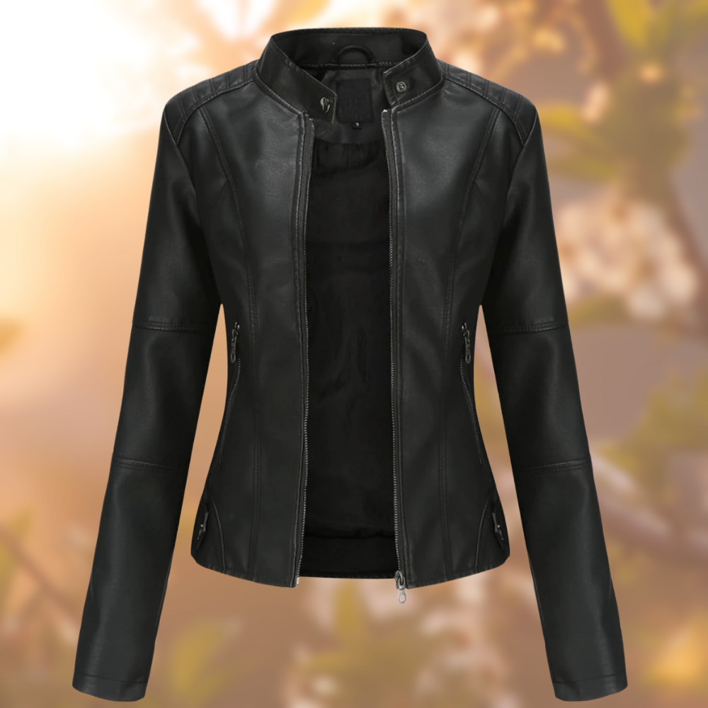 Léonie | elegante Jacke Schwarz | FormaLuxe