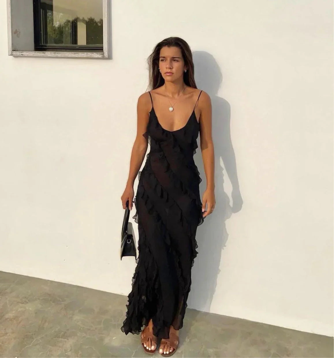 Lottie | Elegantes Maxikleid Red | FormaLuxe