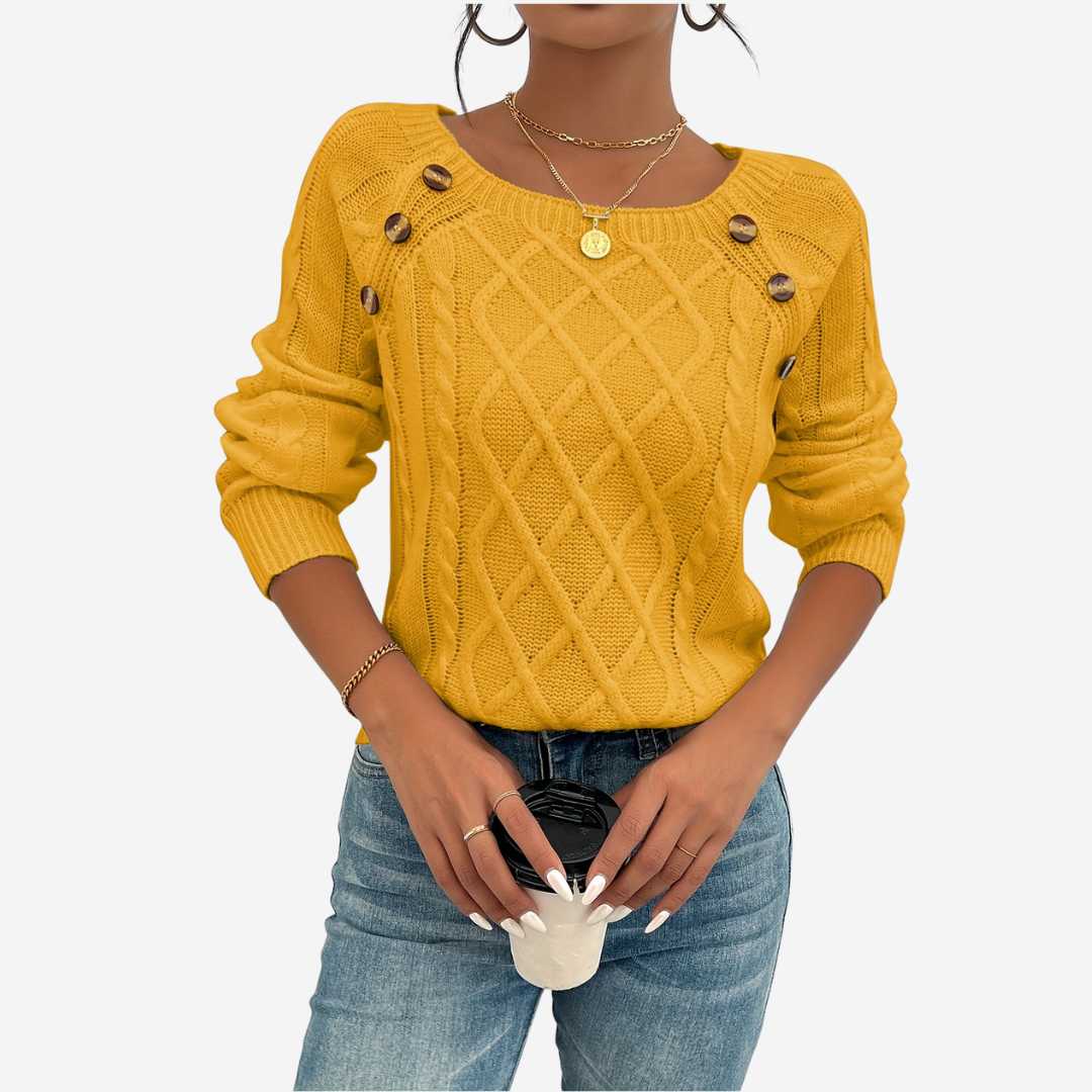 Lisa | Sweater Yellow | FormaLuxe