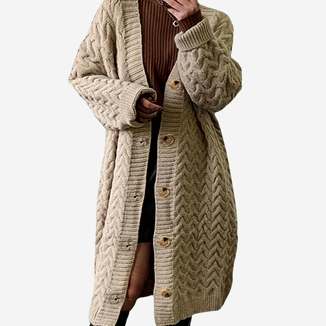 Elizabeth | Winter Sweater Brown | FormaLuxe