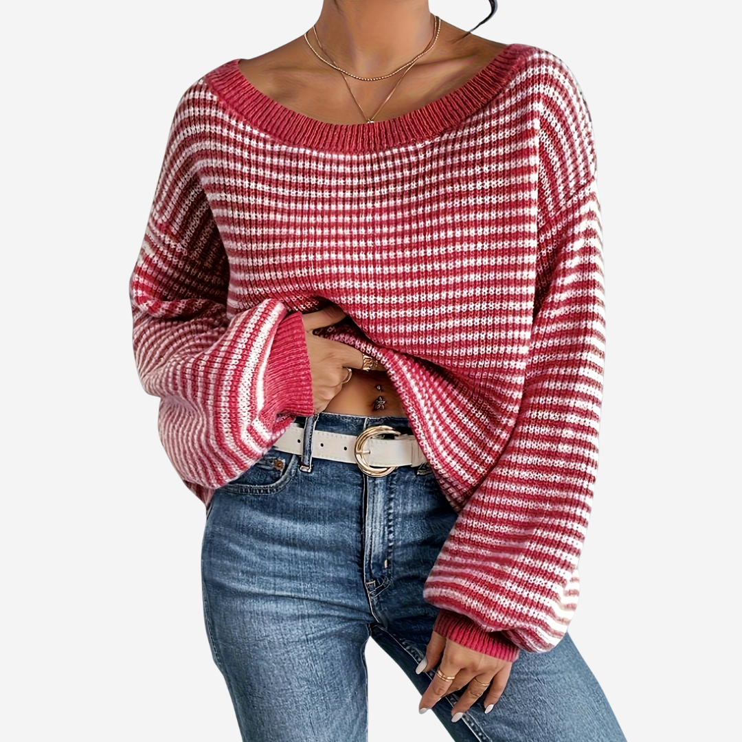 Loretta | Sweater Red | FormaLuxe