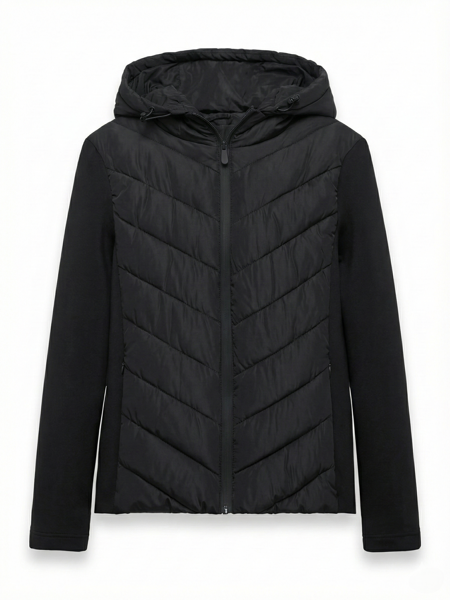 Emma | Doudoune imperméable à capuche Noir – Emma | Doudoune légère à capuche | FormaLuxe