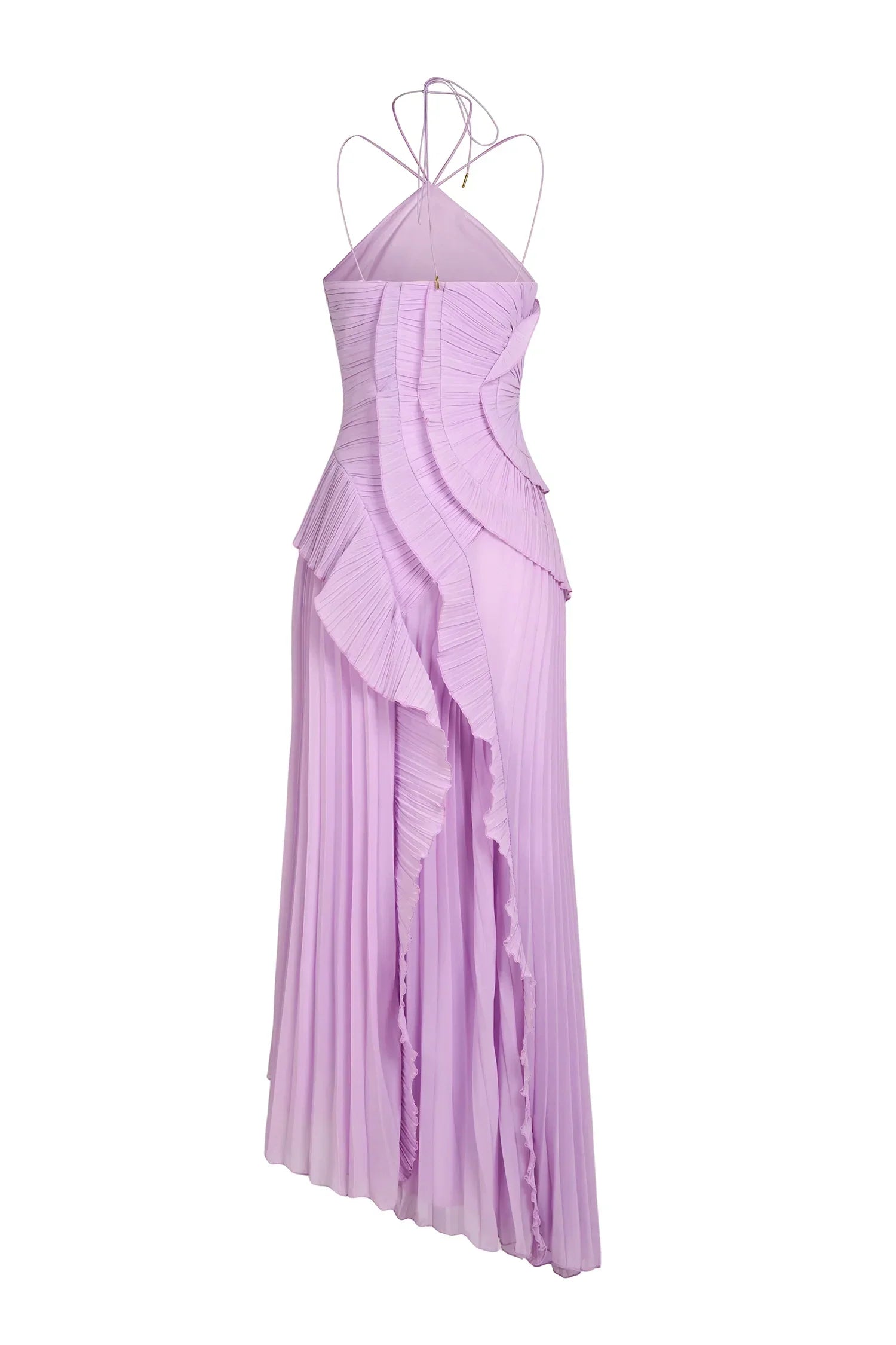 Eva Volant-Kleid Lavendel | FormaLuxe
