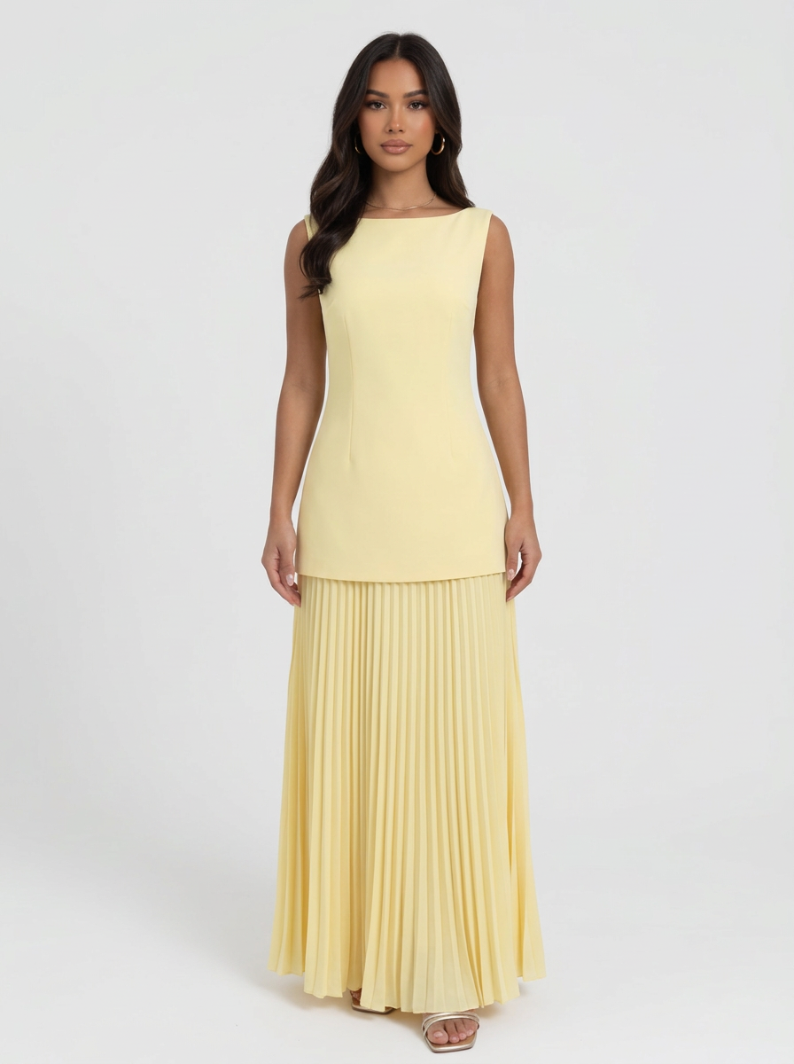 ROBE Maxikleid Schwarz | FormaLuxe