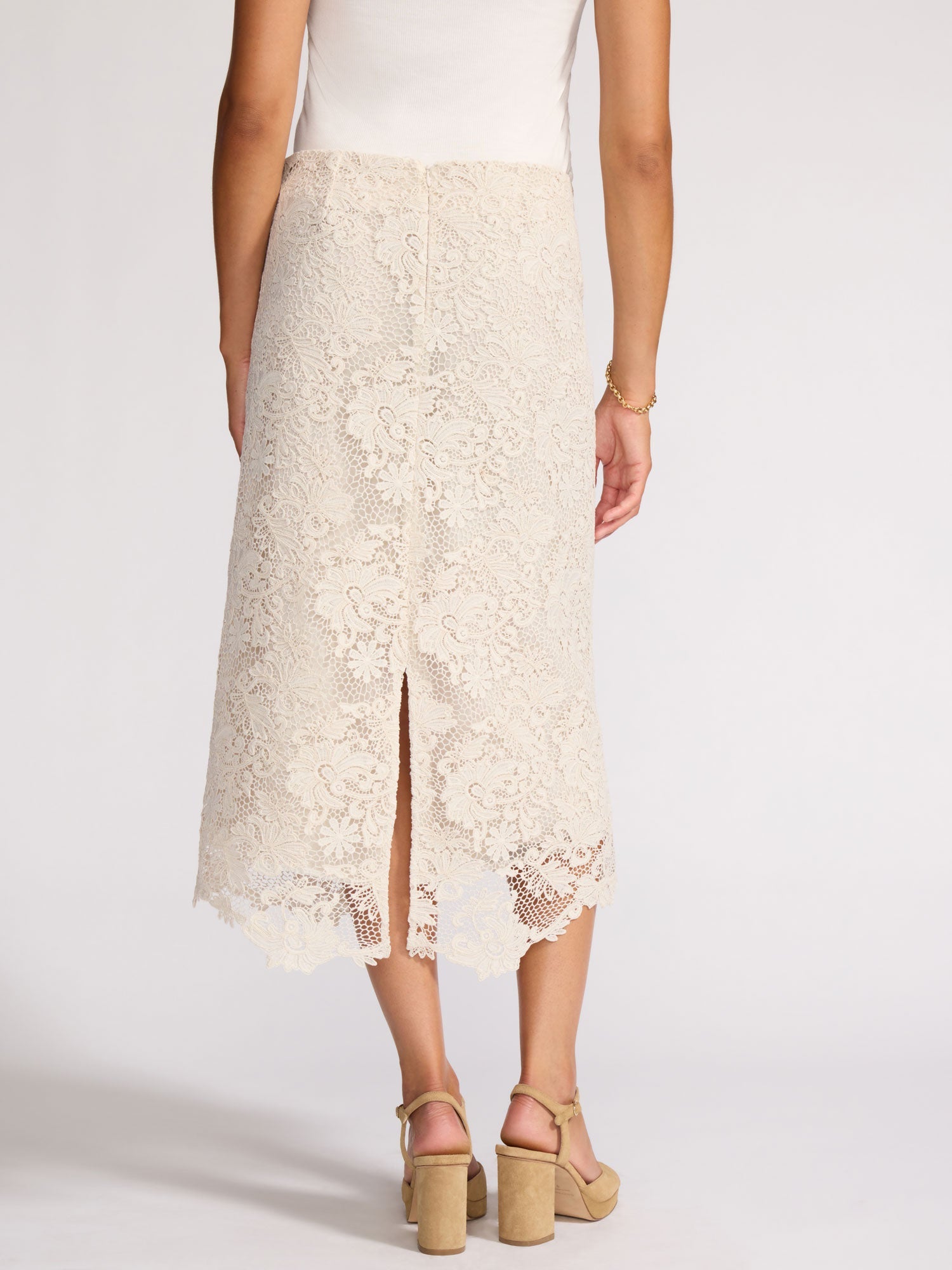 The Mara Lace Skirt – Bottoms | FormaLuxe